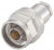 53S114-006N5, Cable connector, N straight, N-Type, Brass, Plug, Straight, 50Ohm, Solder Terminal