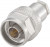 53S114-006N5, Cable connector, N straight, N-Type, Brass, Plug, Straight, 50Ohm, Solder Terminal