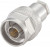 53S114-006N5, Cable connector, N straight, N-Type, Brass, Plug, Straight, 50Ohm, Solder Terminal
