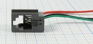 Гнездо телефонное 4P2C, 2L, панель/провод, 616E2L; №1018 гн телеф 4P2C\ 2L\\пан/провод\616E2L Гнездо телефонное 4P2C, 2L, панель/провод, 616E2L; №1018 гн телеф 4P2C\ 2L\\пан/провод\616E2L