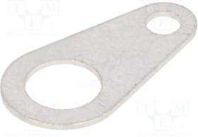 KEYS7330, Наконечник: кольцевой под пайку, 0,38мм, M4, d: 4,32мм, пайка