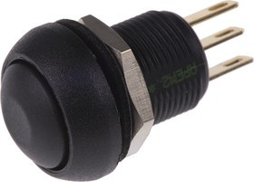 IMR7Z422UL, Push Button Switch, Momentary, Panel Mount, 13.6mm Cutout, SPDT, 28V dc, IP67