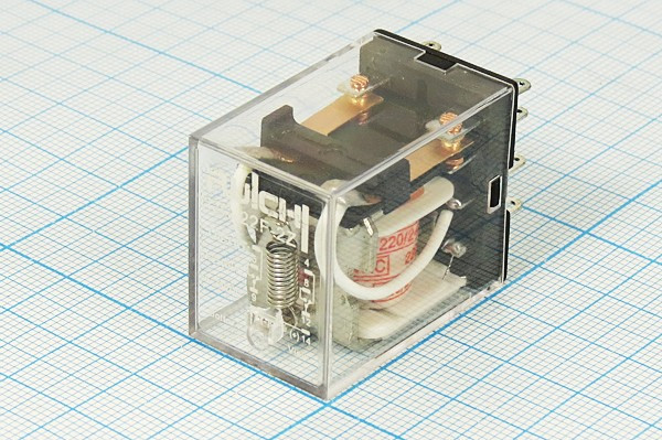 HF18FF/024-2Z1 (HJQ-22F-24VDC-2Z) 5A-конт.2С plug-in реле