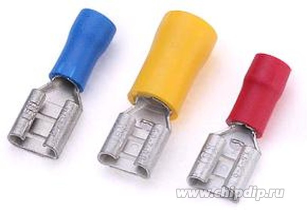 Разъем плоский РПИ-М 2,5-(4,8) КВТ Разъем плоский РПИ-М 2,5-(4,8) КВТ