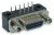 MDM-9PBSP, Conn Micro-D PIN 9 POS 0.64mm Solder ST Thru-Hole 9 Terminal 1 Port