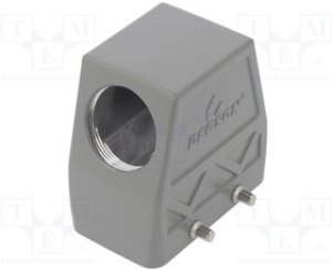 D10B-TE-4G-M20, Корпус: для разъемов HDC, размер D10B, на провод, прямой, M20