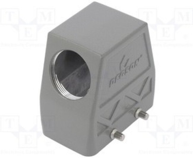 D10B-TE-4G-M20, Корпус: для разъемов HDC, размер D10B, на провод, прямой, M20