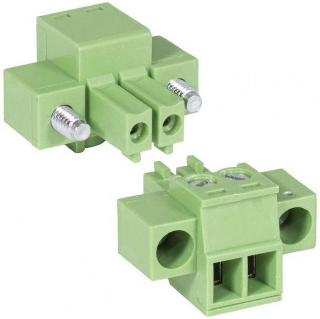 15EDGKM-3.5- 02P-14-00A(H), Разъемный клеммный блок, 2 контакта. Серия 15EDGKM-3.5