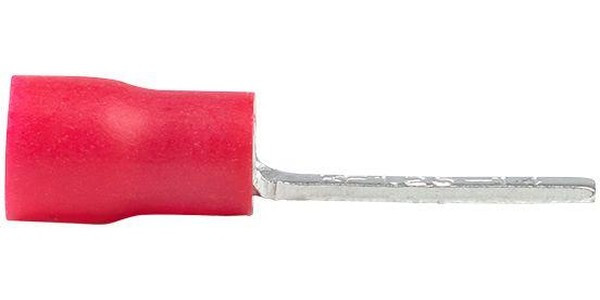 Наконечник штыревой плоский изолированный НШПИ 0.25-1.5 (уп.50шт) EKF nshpi-0.25-1.5