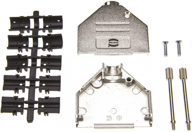 09670250343, D-Sub Backshells DSUB METAL-HOOD 25P TOP ENTRY 09670250343, D-Sub Backshells DSUB METAL-HOOD 25P TOP ENTRY