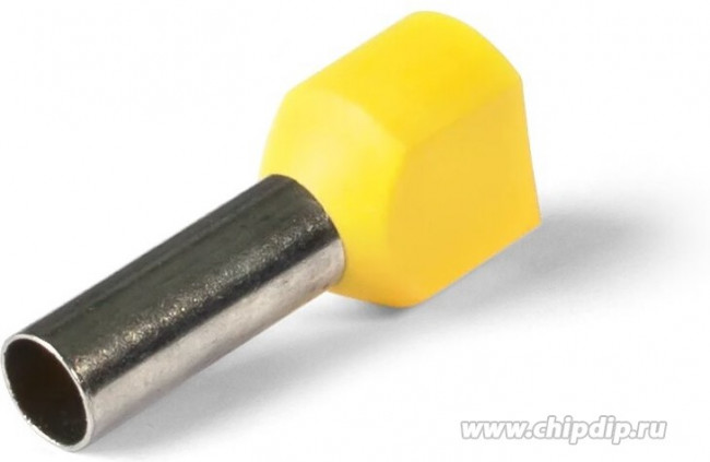 79471, Наконечник штыревой втулочный изолированный НШВИ(2) 6.0-14 (КВТ)