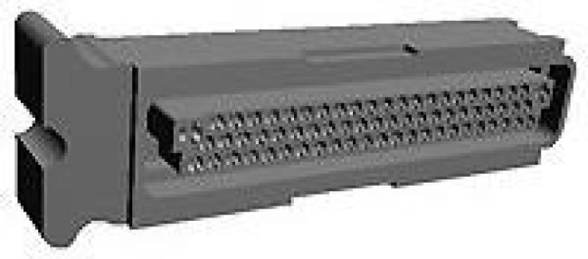 963598-1, Conn Housing RCP 68 POS Crimp ST Cable Mount Black Carton Automotive
