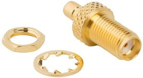 242182, RF Adapters - Between Series SMA JACK-SMB BLKHD JACK ADAPTER