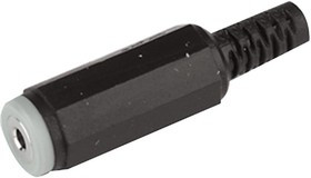 PSG08271, Телефонный аудио разъем, 4 контакт(-ов), Гнездо, 3.5 мм, Монтаж на Кабель