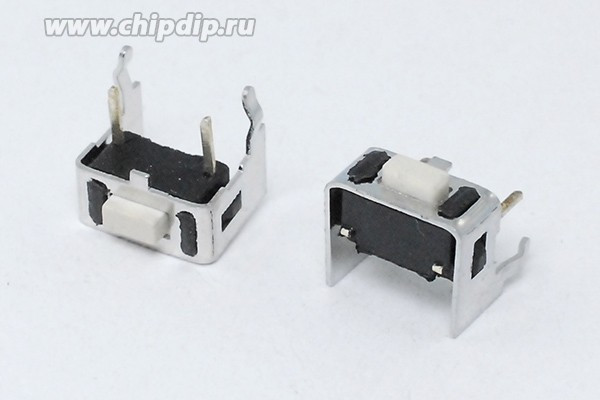 Тактовая кнопка, 7.4x 3.5x 4.3, контакты 2P+2Pкорпус