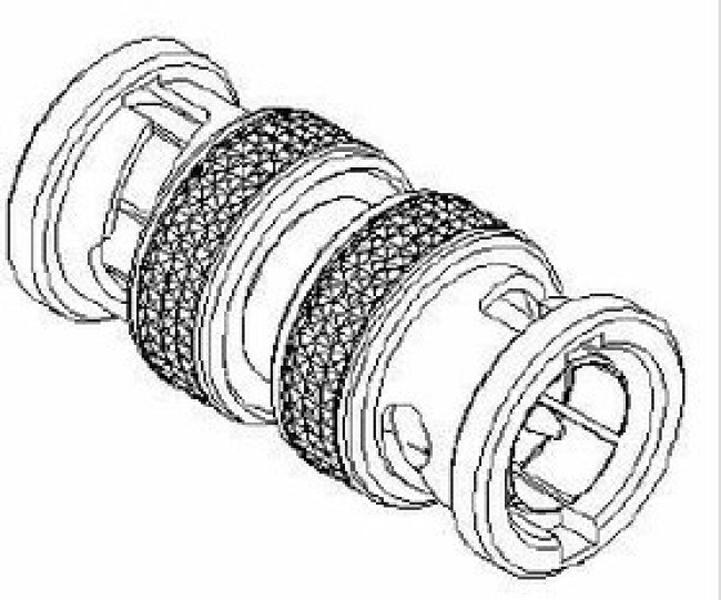 R142703703W, RF Adapters - In Series BNC 75 HDTV / MALE-MALE ADAPTER R142703703W, RF Adapters - In Series BNC 75 HDTV / MALE-MALE ADAPTER