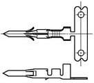 794017-1, Pin &amp; Socket Connectors PIN CONTACT 24-18