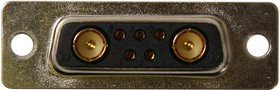 683M7W2203L001, COMBO D-SUB CONN, RCPT, DA-7W2, TH