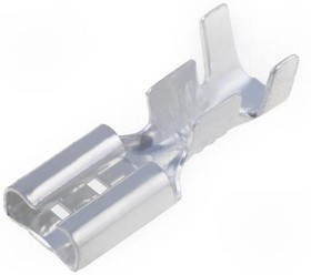 3805.67, Наконечник: плоская, 4,8мм, 0,8мм, "мама", 1,5-2,5мм2, обжим