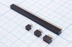 L-KLS1-208C-3.4-2-04-S (PBD1.27-04), Гнездо 1.27x1.27мм, 4 контакта, H=3.4мм; №15832K гн PBL-2x 2\P1,27x1,27\ 4P\плат\L-KLS1-208C-3,4-2