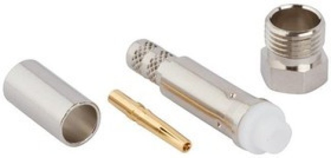 081-160, RF Connectors / Coaxial Connectors FME (SAP)CONNECTOR CRIMP JACK