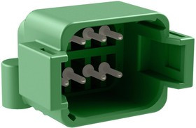 ATF13-08PC-BM13, Автомобильный разъем, Board Lock AT Series, Right Angle Receptacle, 8 контакт(-ов)