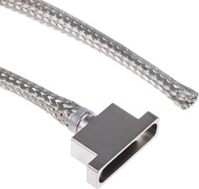 100P2554-25-08-1-C, 100P2554 Series Aluminium D Sub Backshell, 25 Way 100P2554-25-08-1-C, 100P2554 Series Aluminium D Sub Backshell, 25 Way