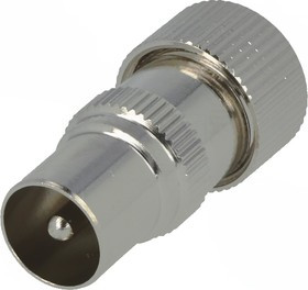 COAX-PLUG3, Вилка, антенный 9,5мм (IEC 169-2), "папа", прямой, на провод