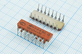 Резисторная сборка 100К x8\\DIP16\\\16P\ RAA16[НР1-1-1]; № Рсборка 100К x8\\DIP16\\\16P\ RAA16[НР1-1