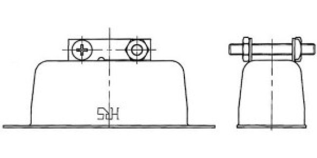 HDB-CTF(50), CTF Series Polymer D Sub Backshell, 25 Way