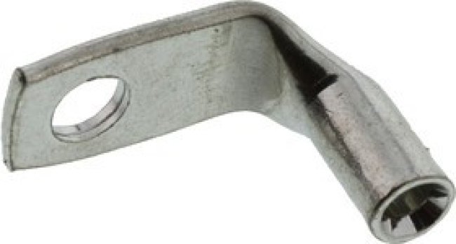 LCA10-10F-L, TERMINAL, COMPRESSION LUG, #10, 10AWG