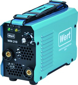 WIN 210, Инвертор,140- 250В,4.7кВт,20- 210А,ПВ=210А/60% ,ф1.6-5мм,2.5кг