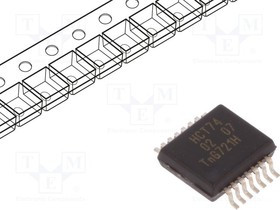 74HCT74DB.112, IC: цифровая; D триггер; Ch: 2; CMOS,TTL; SMD; SSOP14; туба; HCT