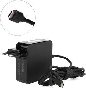 Универсальный блок питания TopON 65W кабель Type-C, Power Delivery, Quick Charge 3.0 черный в розетк