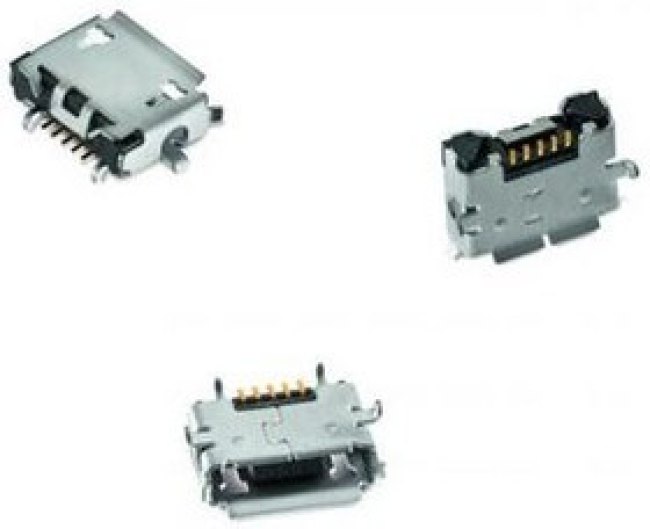 WR-COM USB Micro Type AB Horizontal SMT, 629105150921