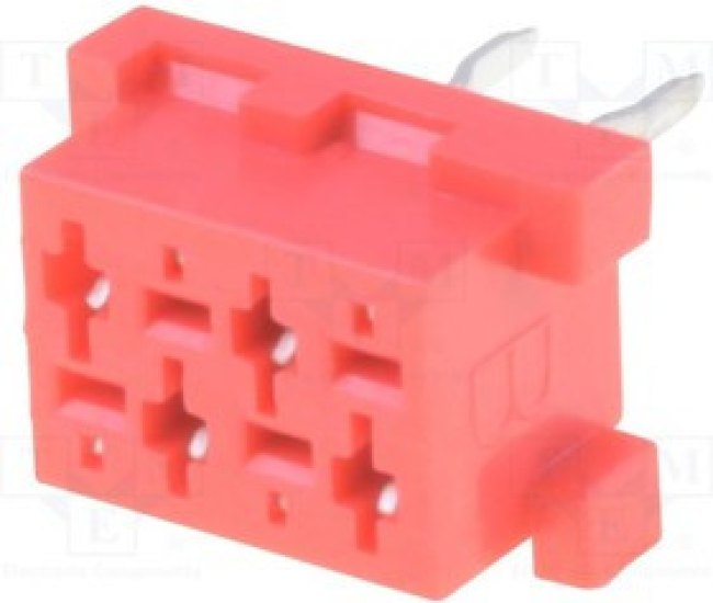 DS1015-04-04R6XT, Провод-плата, гнездо, "мама", PIN: 4, THT, на PCB, 1,5А, 30мОм DS1015-04-04R6XT, Провод-плата, гнездо, "мама", PIN: 4, THT, на PCB, 1,5А, 30мОм