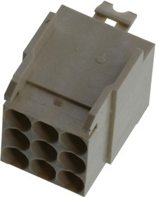 88975-101LF, BACKPLANE HOUSING, RCPT, 9POS, 3.5MM