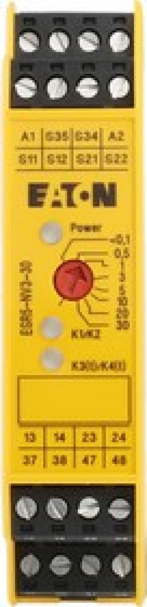 118705 ESR5-NV3-30, Dual-Channel Emergency Stop, Safety Switch/Interlock Safety Relay, 24V, 2 Safety Contacts