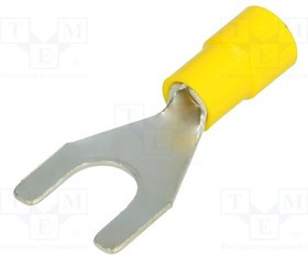 BM00338, Наконечник: вилка, M8, d: 8,2мм, 4-6мм2, обжим, на провод, луженые