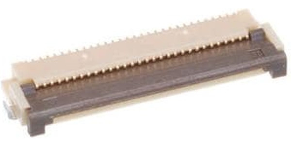 FH12-30S-0.5SH(55), 40~+85 Clamshell 30P Bottom Contact Surface MountRight Angle 0.5mm SMD,P=0.5mm,Surface MountRight Angle FFC/FPC Connect