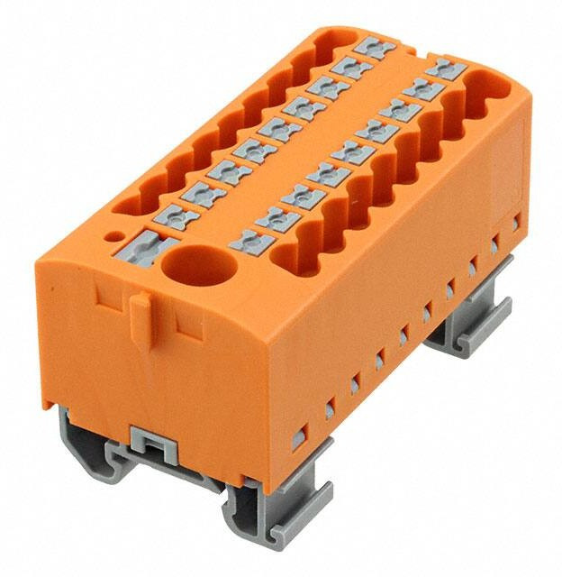 3274228, DIN Rail Terminal Blocks PTFIX6/18X2,5NS15AOG 2.5mm2 w/6mm2 feedi