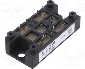 VUO52-22NO1, Трехфазный диодный мост; Urmax: 2,2кВ; If: 60А; Ifsm: 350А; винтами VUO52-22NO1, Трехфазный диодный мост; Urmax: 2,2кВ; If: 60А; Ifsm: 350А; винтами