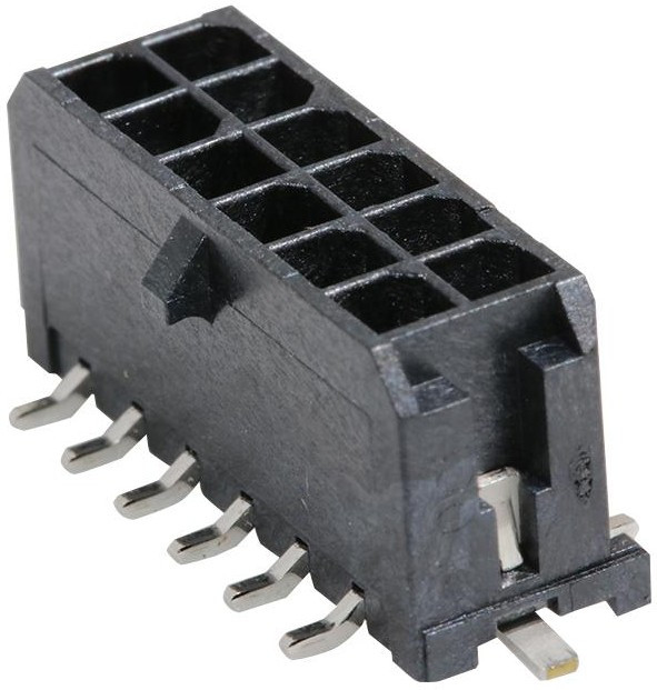 43045-1220, Headers &amp; Wire Housings 12 CKT VERT SMT HDR