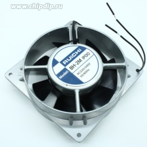 BH-2M IP00, (130*130*40 220V), Вентилятор 220В AC, 2200 об/мин, 118,2 м3/ч, 130x130x40,  60 дБ, провод, +10...+55 C ВН-2 220В/50Г