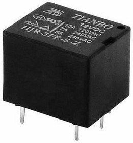 Реле 24В, HJR-3FF 1C-L-24VDC, 7A,240V/12A,125V
