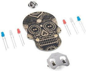 KIT-14637, Day of the Geek - Soldering Badge Kit
