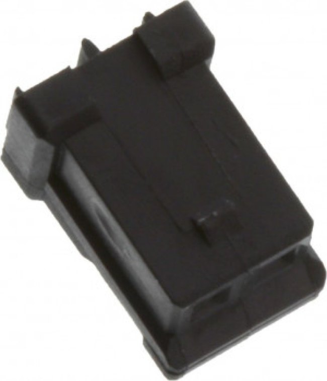 87439-0201, Headers &amp; Wire Housings 1.5mm RCPT HSG NYL BLK 2CKT