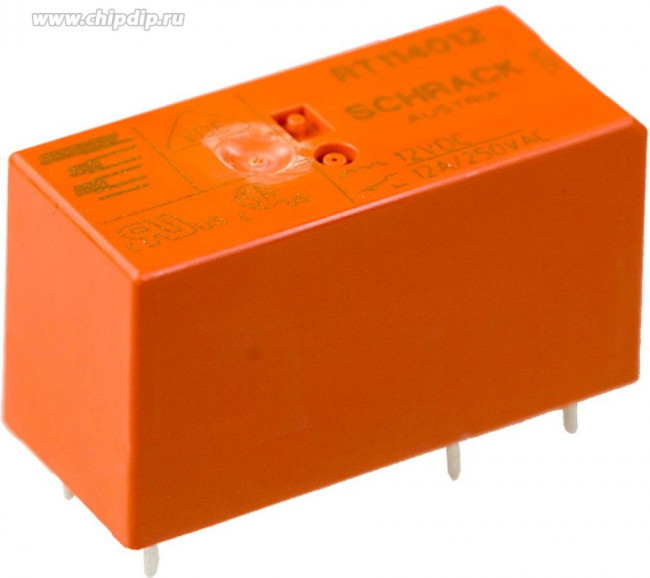 1419108-1, Power Relay 12VDC 12A SPDT(29mm 12.7mm 15.7mm) THT