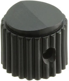 11K5014-JMNB, Knobs &amp; Dials ASM,KNOB,BLK,NYL,.125,MI