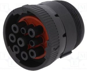 AHDP04-18-08PR-WTA, Automotive Connectors SZ 18 RCPT 8 POS PIN STND ARGMNT AHDP04-18-08PR-WTA, Automotive Connectors SZ 18 RCPT 8 POS PIN STND ARGMNT